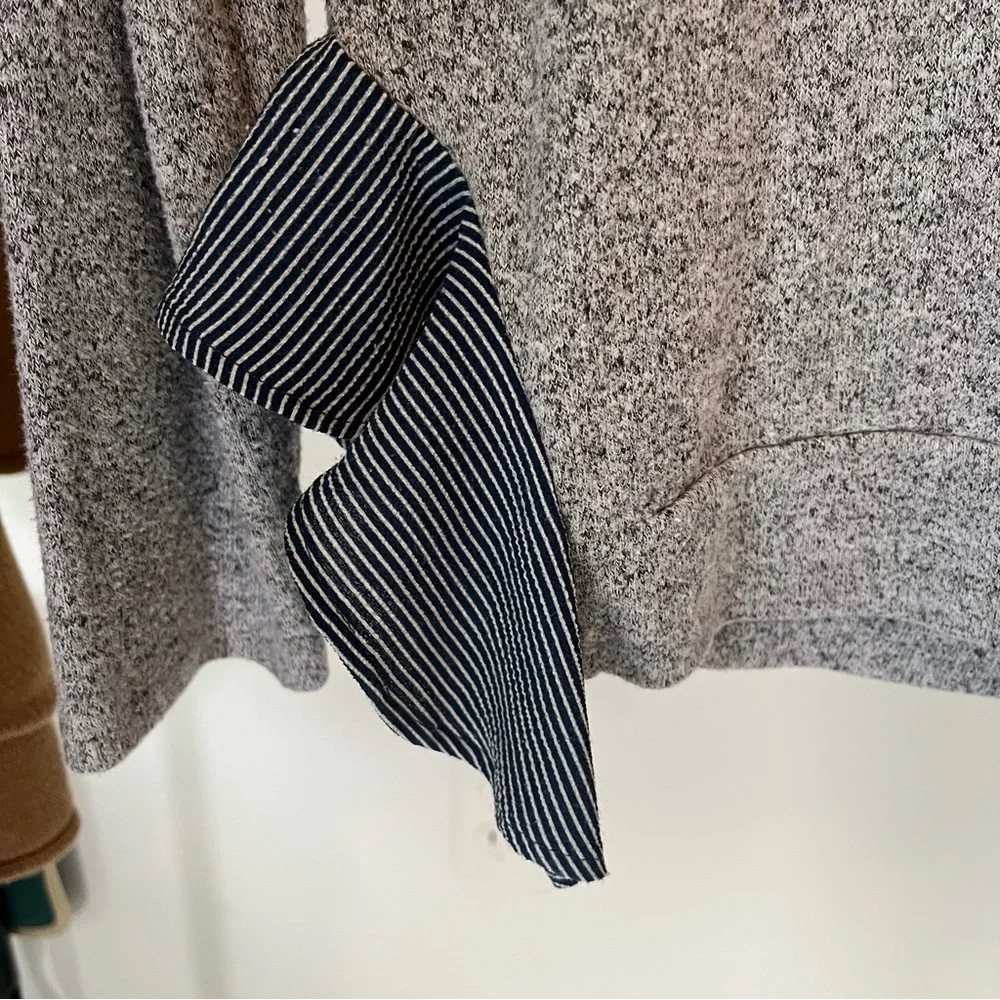 (4) Plus Size Professional Sequin Embellished Gray Blouse Beige  Sweater Office - Picture 10 of 16